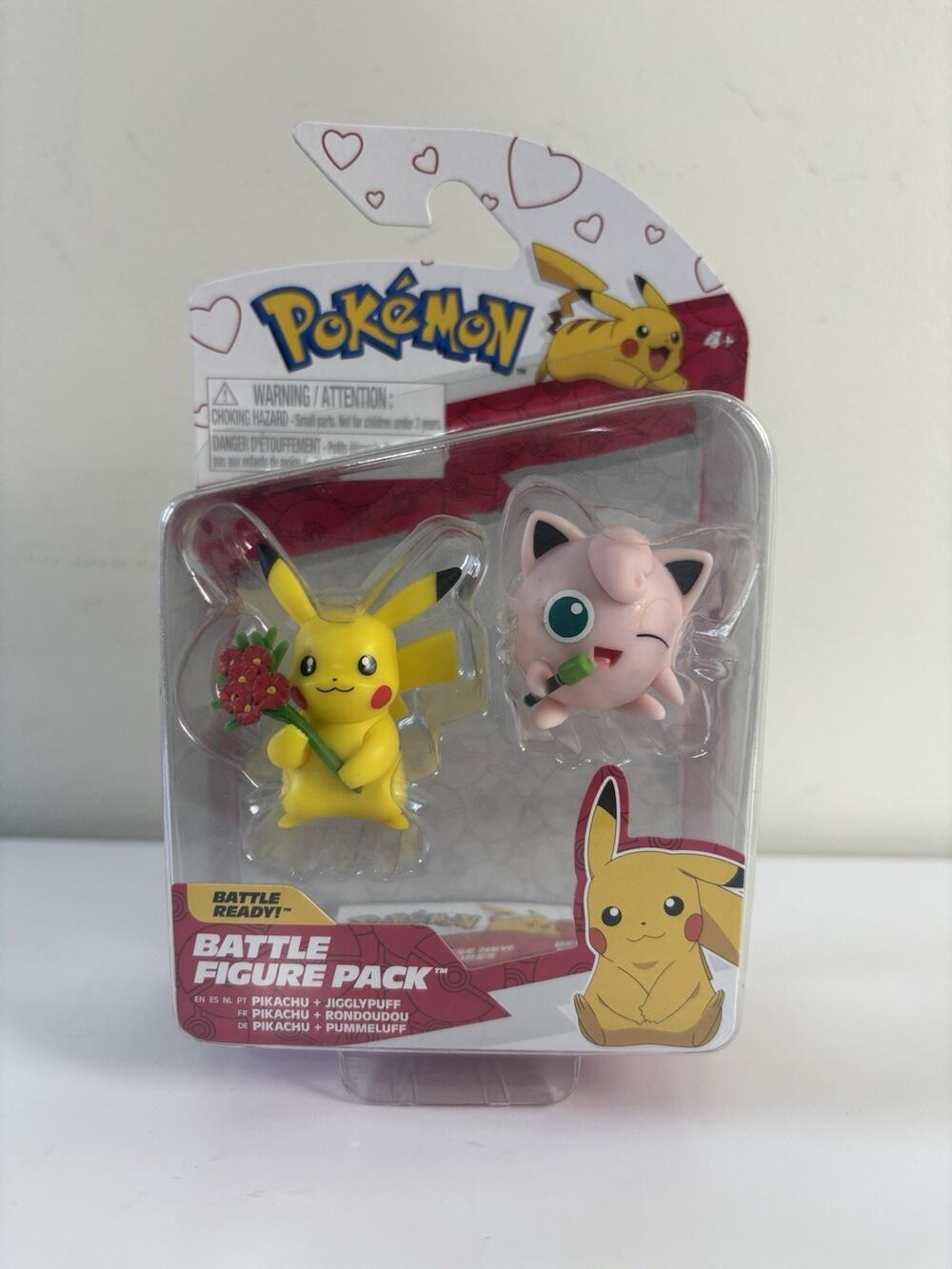 Pokemon - Battle Figure Pack - Pikachu & Jigglypuff - 2024
